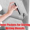 image:imageSimple Houseware Over the Door Hanging Wall File Organizer Clear WindowStandard Regular Pockets