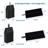 image:imageSimple Houseware Travel Shoe Bags Set of 4 Waterproof with Zipper Black