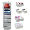 image:imageSimple Houseware 6 Shelf Hanging Closet Organizer with 5 Drawers Storage