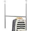 image:imageSimple Houseware Adjustable Closet Hanging Rod WhiteChrome