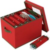 image:imageSimple Houseware Christmas Light amp 12 Ornament Storage Clear Top Window