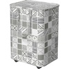 image:imageSimple Houseware Large 82L Laundry Basket with Wheels and Handles BlackGray