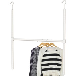 image:imageSimple Houseware Adjustable Closet Hanging Rod WhiteWhite