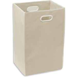 image:imageSimple Houseware Foldable Closet Laundry Hamper Basket BlackBeige