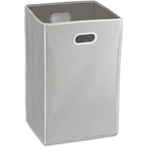 image:imageSimple Houseware Foldable Closet Laundry Hamper Basket BlackGrey