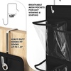 image:imageSimple Houseware 12 Pockets Large Over Door Shoe Organizer 2 Pack GrayBlack