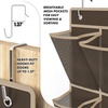 image:imageSimple Houseware 12 Pockets Large Over Door Shoe Organizer 2 Pack GrayBronze