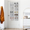 image:imageSimple Houseware 12 Pockets Large Over Door Shoe Organizer 2 Pack GrayGray