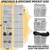 image:imageSimple Houseware 12 Pockets Large Over Door Shoe Organizer 2 Pack GrayGray