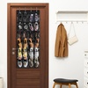 image:imageSimple Houseware 24 Pockets Large Clear Over the Door Shoe Organizer GrayBlack