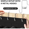 image:imageSimple Houseware 24 Pockets Large Clear Over the Door Shoe Organizer GrayBlack