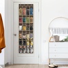 image:imageSimple Houseware 24 Pockets Large Clear Over the Door Shoe Organizer GrayBrown