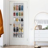 image:imageSimple Houseware 24 Pockets Large Clear Over the Door Shoe Organizer GrayGray