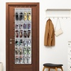 image:imageSimple Houseware 24 Pockets Large Clear Over the Door Shoe Organizer GrayGray