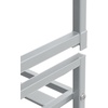 image:imageSimple Houseware 3Tier Stackable Mesh Shoe Rack BlackSilver