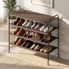 image:imageSimple Houseware 5Tier Shoe Rack Storage Organizer 1524 Pairs GreyBronze