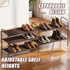 image:imageSimple Houseware 5Tier Shoe Rack Storage Organizer 1524 Pairs GreyBronze