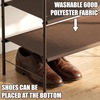 image:imageSimple Houseware 5Tier Shoe Rack Storage Organizer 1524 Pairs GreyBronze