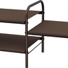 image:imageSimple Houseware 5Tier Shoe Rack Storage Organizer 1524 Pairs GreyBronze