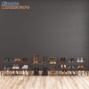 image:imageSimple Houseware 5Tier Shoe Rack Storage Organizer 1524 Pairs GreyBronze