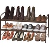 image:imageSimple Houseware 5Tier Shoe Rack Storage Organizer 1524 Pairs GreyBronze