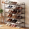 image:imageSimple Houseware 5Tier Shoe Rack Storage Organizer 1524 Pairs GreyBronze