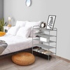 image:imageSimple Houseware 5Tier Shoe Rack Storage Organizer 1524 Pairs GreyGrey