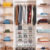 image:imageSimple Houseware 5Tier Shoe Rack Storage Organizer 1524 Pairs GreyGrey