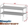 image:imageSimple Houseware 5Tier Shoe Rack Storage Organizer 1524 Pairs GreyGrey