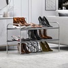 image:imageSimple Houseware 5Tier Shoe Rack Storage Organizer 1524 Pairs GreyGrey