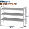 image:imageSimple Houseware 5Tier Shoe Rack Storage Organizer 1524 Pairs GreyGrey
