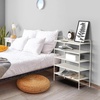image:imageSimple Houseware 5Tier Shoe Rack Storage Organizer 1524 Pairs GreyWhite