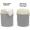 image:imageSimple Houseware 74L Laundry Hamper with Drawstring Closure and Handles2Pack