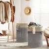 image:imageSimple Houseware 74L Laundry Hamper with Drawstring Closure and Handles2Pack