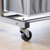 image:imageSimple Houseware Laundry Sorter Cart with Hanging Rod SilverSilver