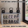image:imageSimple Houseware Wooden Top Shoe Rack Bench for Entryway GreyGrey