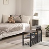 image:imageSimple Houseware Wooden Top Shoe Rack Bench for Entryway GreyRustic Brown