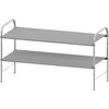 image:imageSimple Houseware 5Tier Shoe Rack Storage Organizer 1524 Pairs GreyGrey