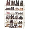 image:imageSimple Houseware 5Tier Shoe Rack Storage Organizer 1524 Pairs GreyWhite