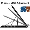 image:imageSimple Houseware Laptop Stand 11Level Adjustable Computer Holder Black