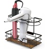 image:imageSimple Houseware Countertop Hair Tools Organizer Walnut