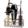 image:imageSimple Houseware Cabinet DoorWall Mount Hair Dryer Tools Organizer ChromeBronze