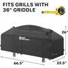 image:imageSimple Houseware 36 in HeavyDuty Griddle Cover with Support Pole