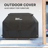 image:imageSimple Houseware 60 in HeavyDuty BBQ Gas Grill Cover Waterproof60