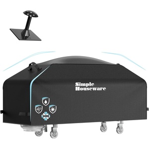 image:imageSimple Houseware 36 in HeavyDuty Griddle Cover with Support Pole